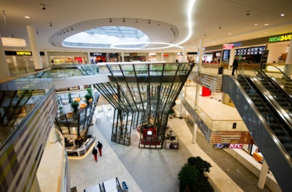 Auf 43.000 Quadratmetern beherbergt die neue Shopping Mall in Stuttgart rund 200 Geschäfte...