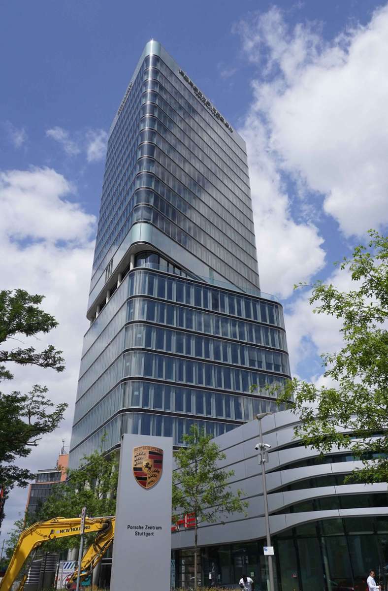 Erstaunlich Porsche Design Tower Stuttgart Bild