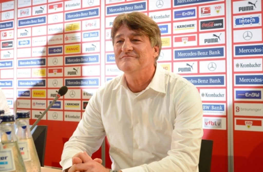 „Mit Bernd Wahler haben wir unseren Wunschkandidaten. Er vereint alle Punkte unseres Anforderungsprofils“, sagte der VfB-Aufsichtsratsvorsitzende Joachim Schmidt.