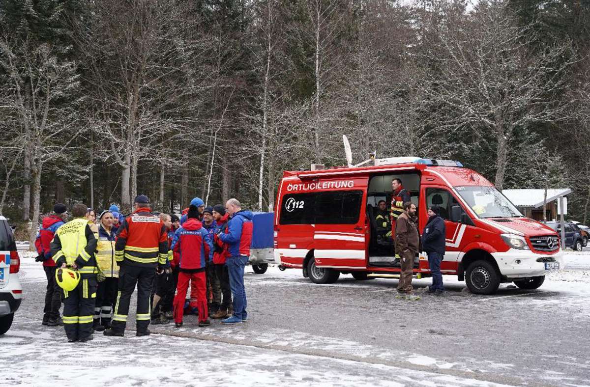 Das Kleinflugzeug war am Mittwochmorgen im Bayerischen Wald abgestürzt. Foto: dpa