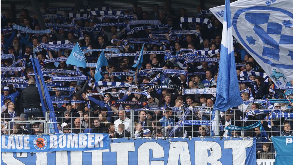 Stuttgarter Kickers: Fans wundern sich über Sicherheitsvorkehrungen in Württemberg