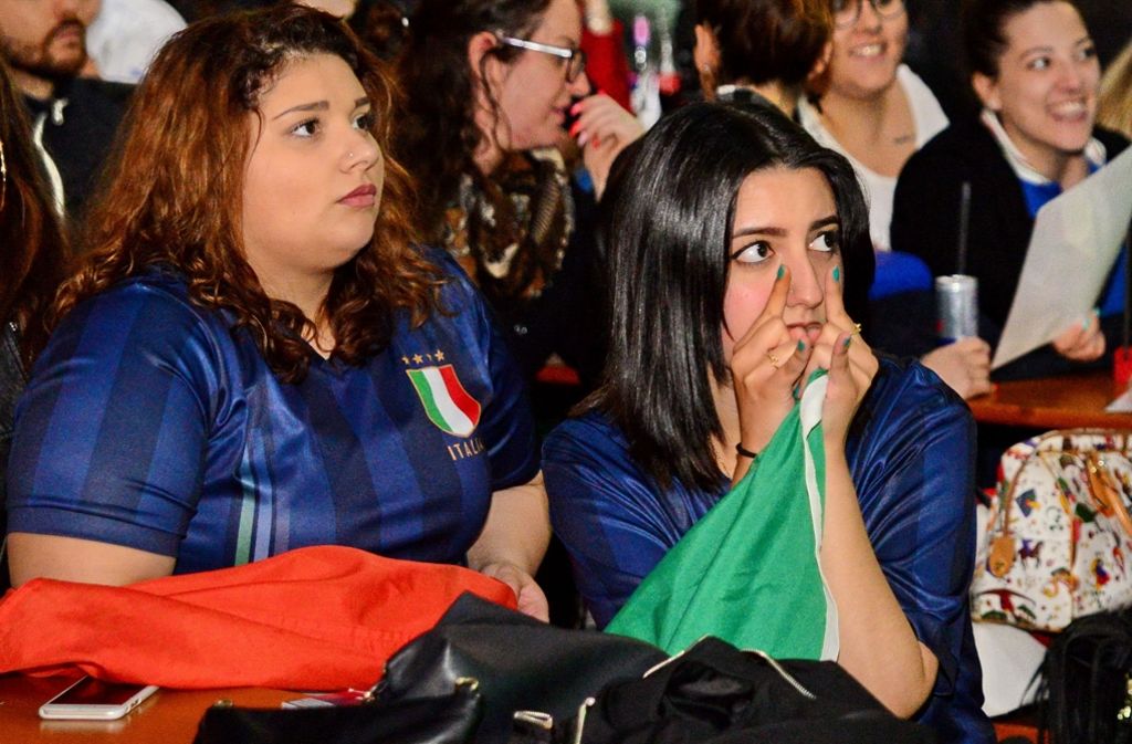 ...werden die italienischen Nationalspieler gewinnen?