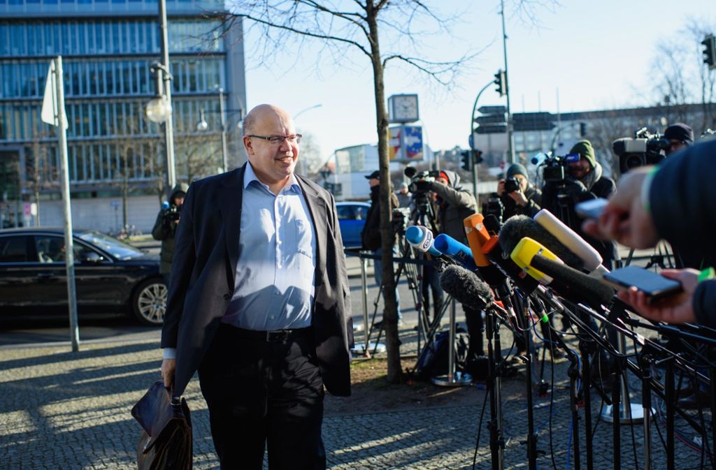 Der bisherige Kanzleramtschef Peter Altmaier (CDU) soll Wirtschafts- und Energieminister werden.