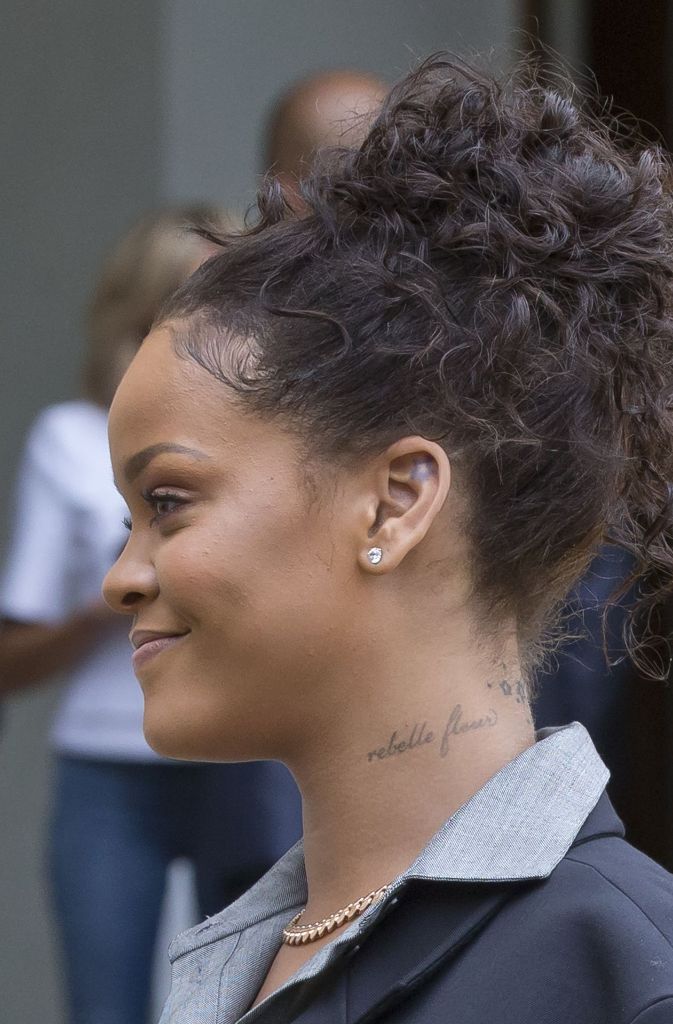 Rihanna wirbt in Frankreich für Bildungsinvestitionen