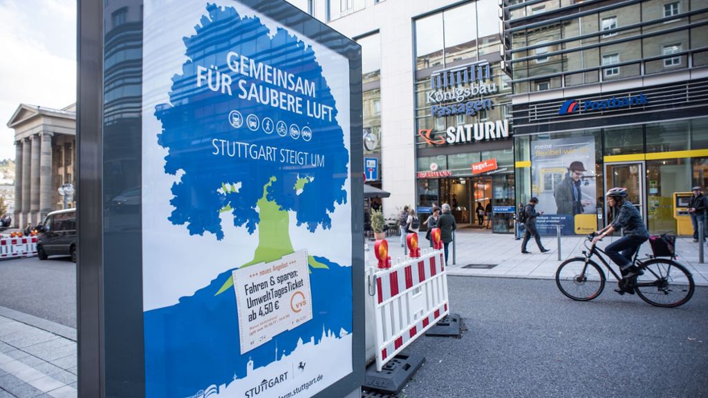 Fahrverbote  in Stuttgart: Verkehrsministerium droht Handwerkern