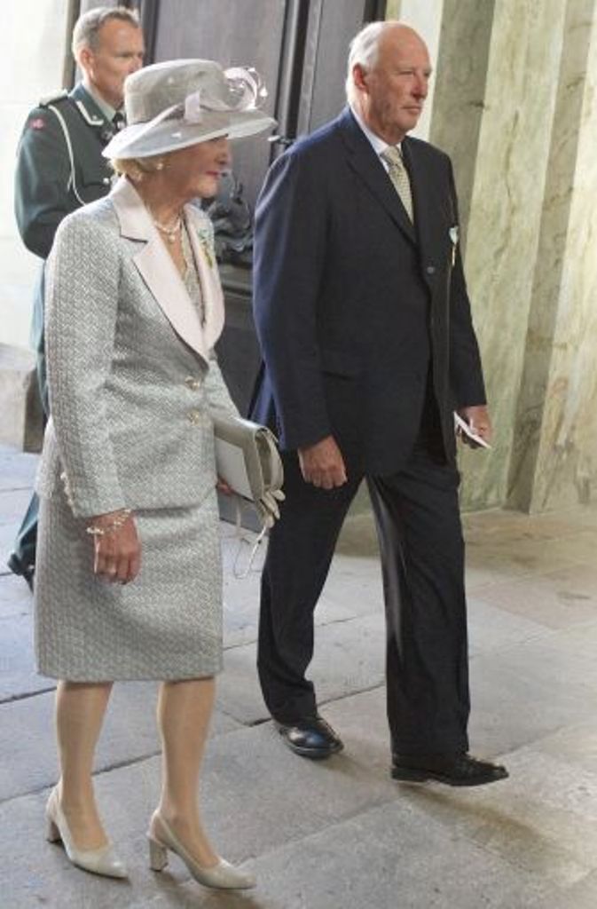 König Harald V. und Königin Sonja von Norwegen