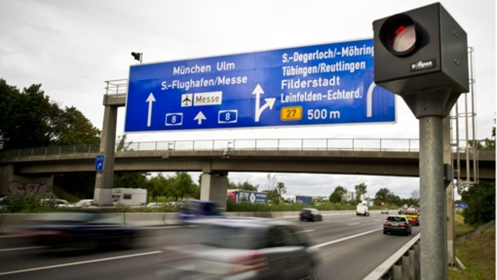 Blitzer an der Autobahn: Raser zahlen sieben Millionen Euro