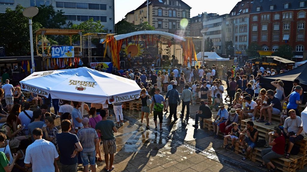 Marienplatzfest in Stuttgart: Wildpinkler trüben die Feierstimmung
