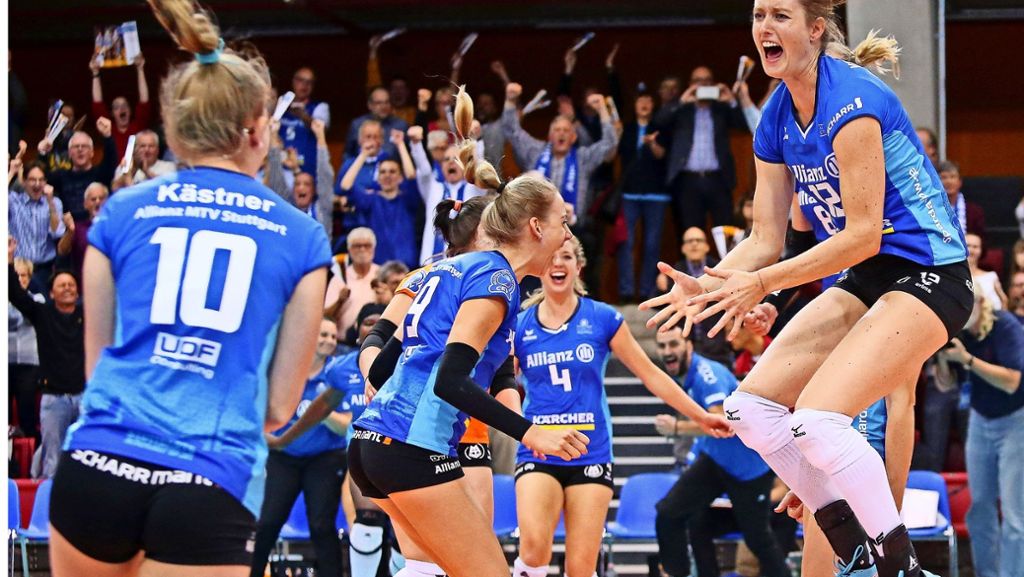 Volleyball: Allianz MTV Stuttgart gelingt Sprung in die Champions League
