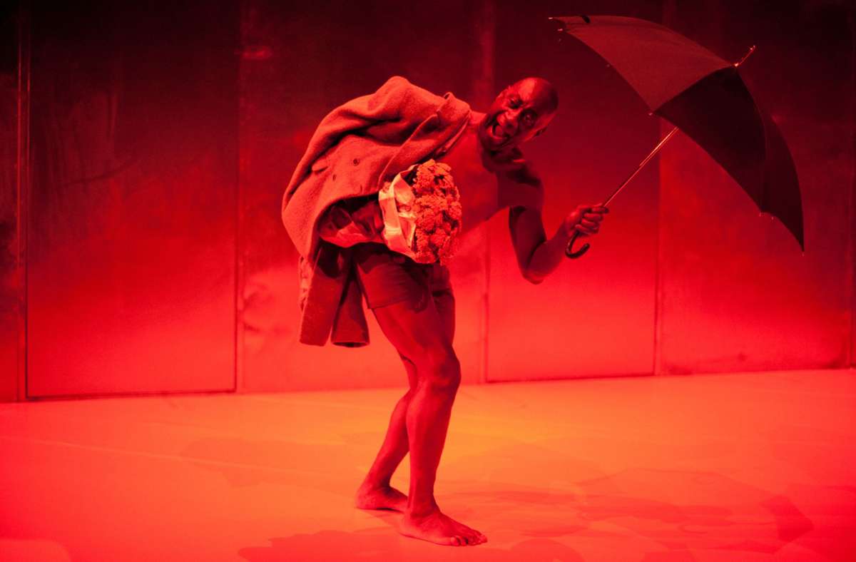 Auch im Alter blieb Ismael Ivo ein starker, präsenter Bühnenkünstler: Szene aus „Francis Bacon“