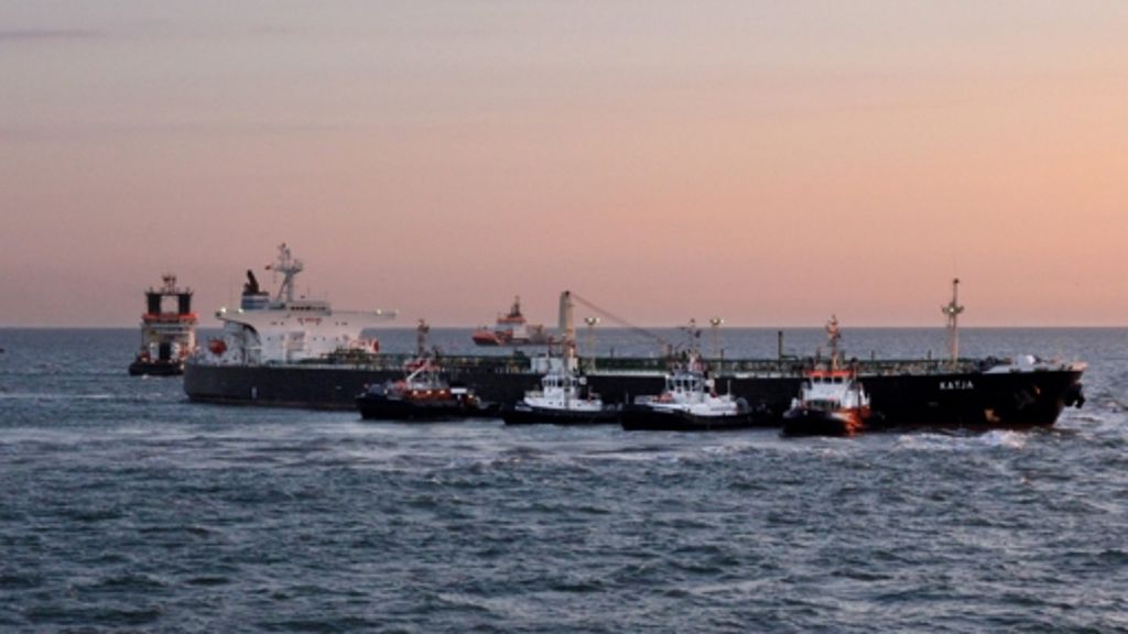 Nordsee: Tanker läuft auf Grund