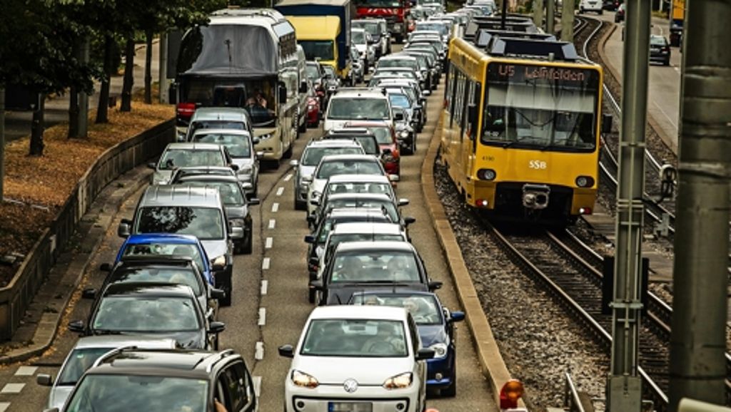 Verkehr in Stuttgart: Stau erreicht Rekordniveau