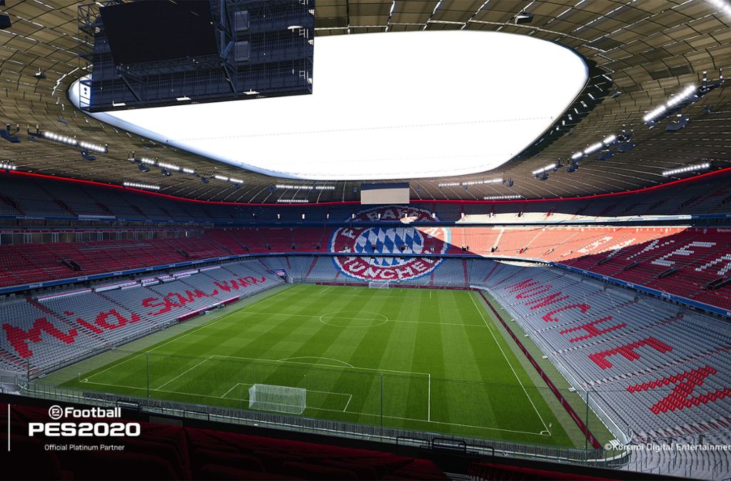 Die Umsetzung der Münchener Arena...