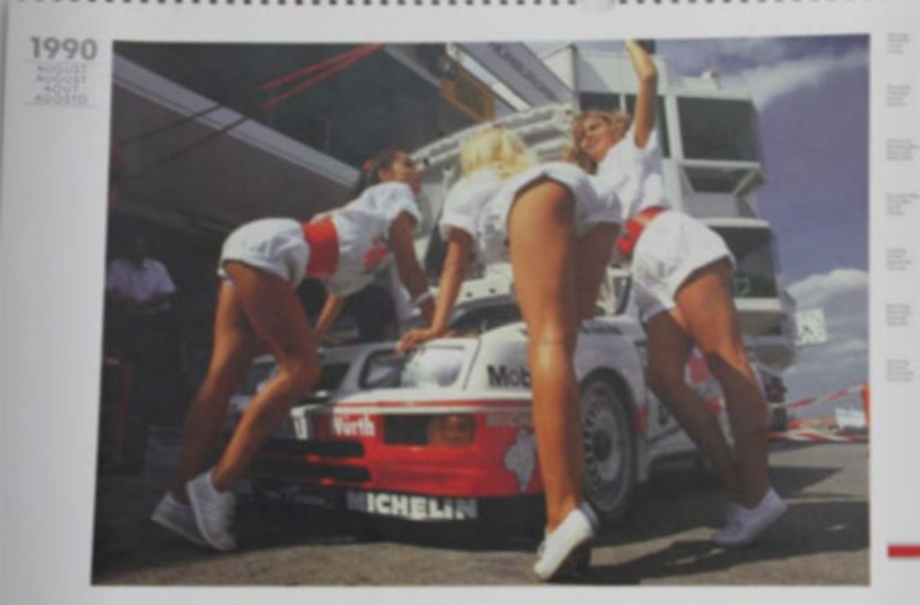 Der Würth-Modelkalender 1990