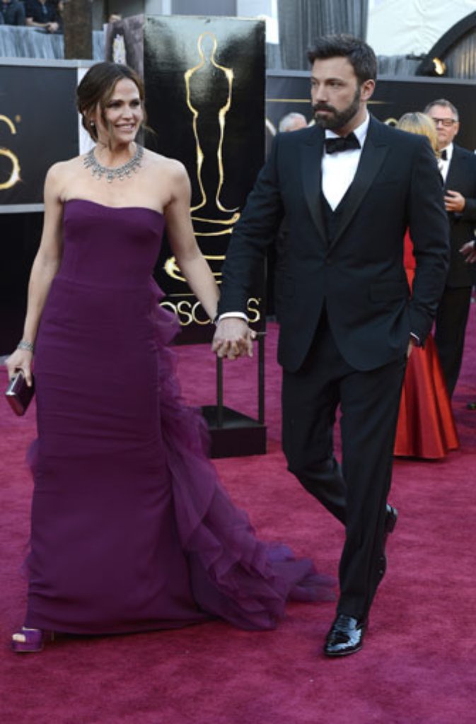 Das Paar erscheint gemeinsam bei der Oscar-Verleihung im Februar 2013.
