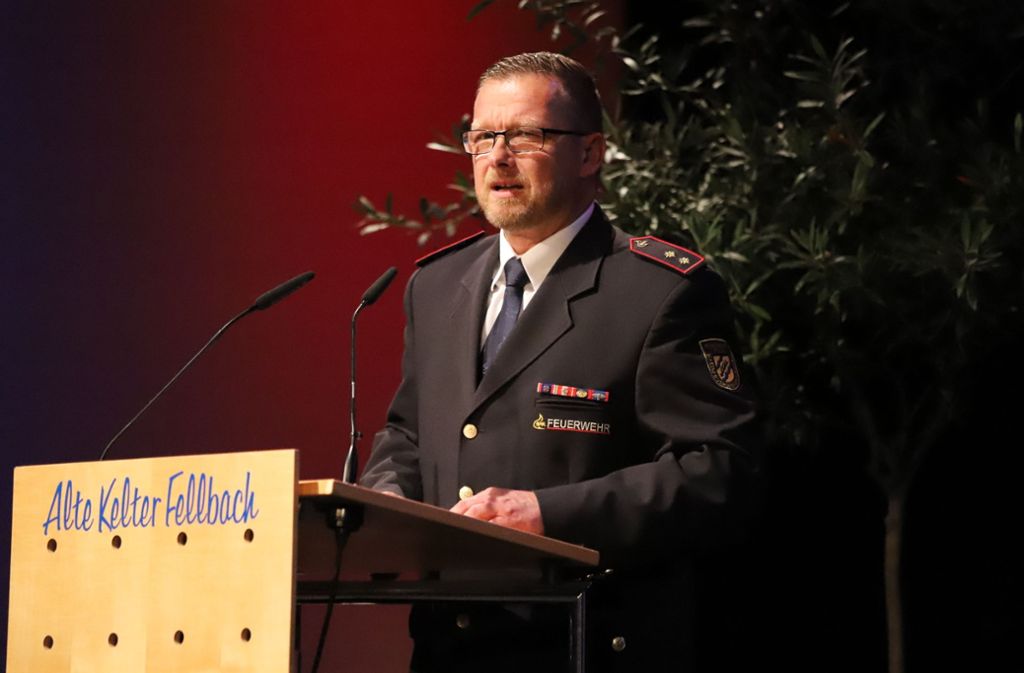 Grußwort von Georg Spinner, Vorsitzender des Kreisfeuerwehrverbandes Rems-Murr.