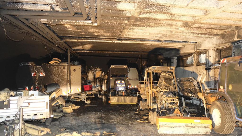 Ludwigsburg: Verheerende Schäden nach Brand in Tiefgarage