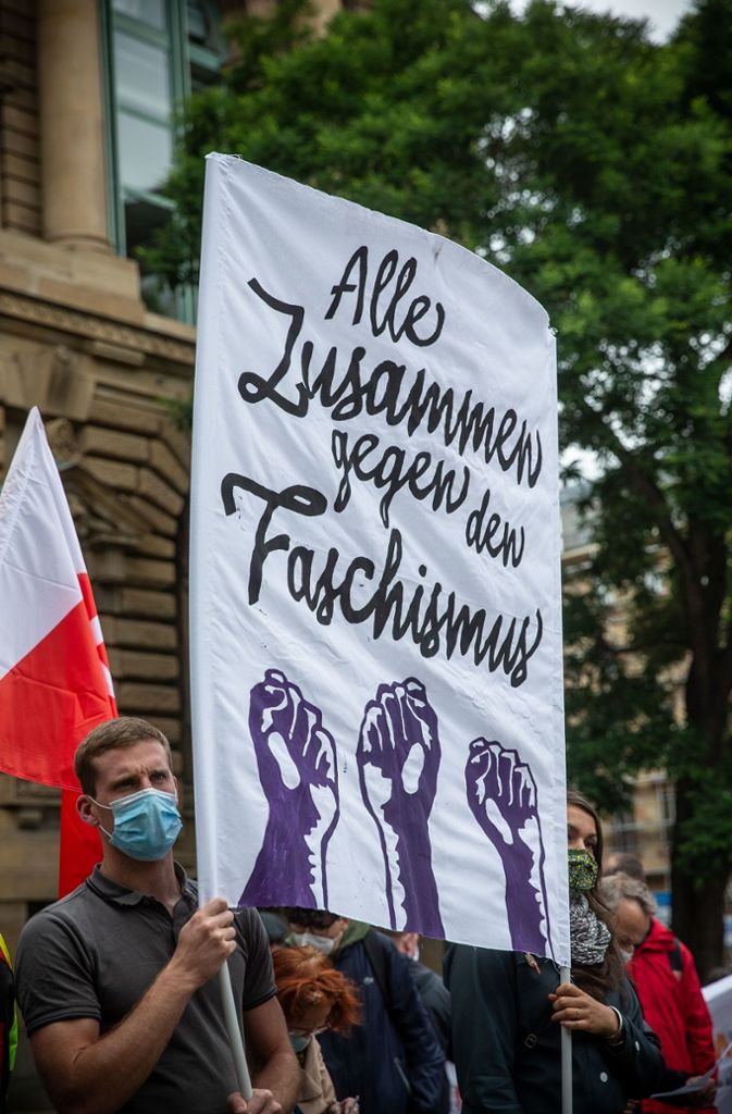 Demo gegen Faschismus