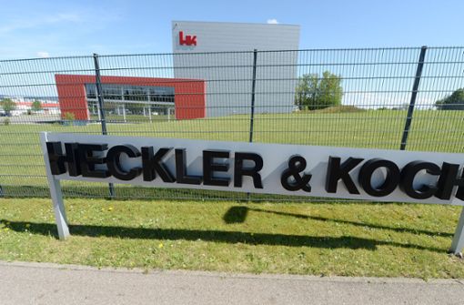 Mitarbeiter von Heckler & Koch müssen sich wegen Waffenexporte nach Mexiko vor Gericht verantworten. Foto: dpa