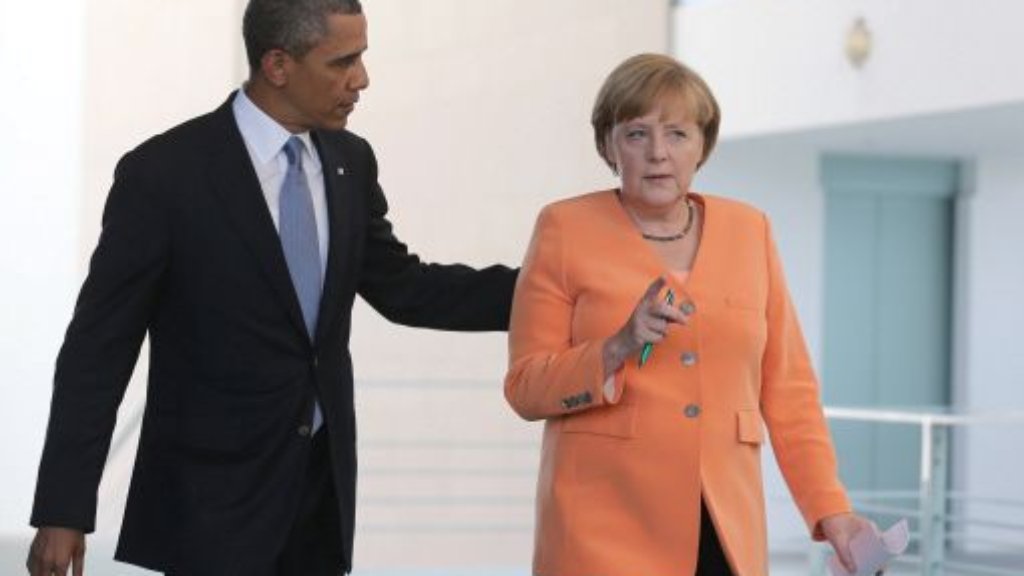  Wo US-Präsident Obama in seiner Rede an die Nation vage blieb, ist Kanzlerin Merkel im Bundestag so klar wie nie: Das massenhafte Ausspähen von Verbündeten durch amerikanische Geheimdienste säe Misstrauen. 