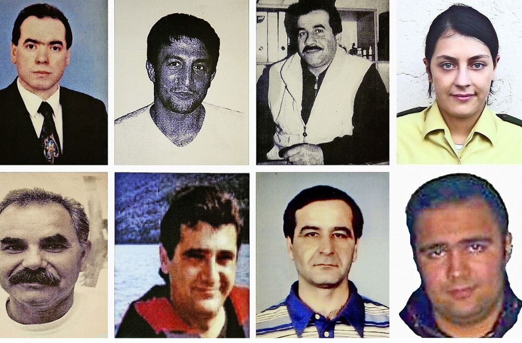Die Opfer des NSU-Serie. Foto: dpa