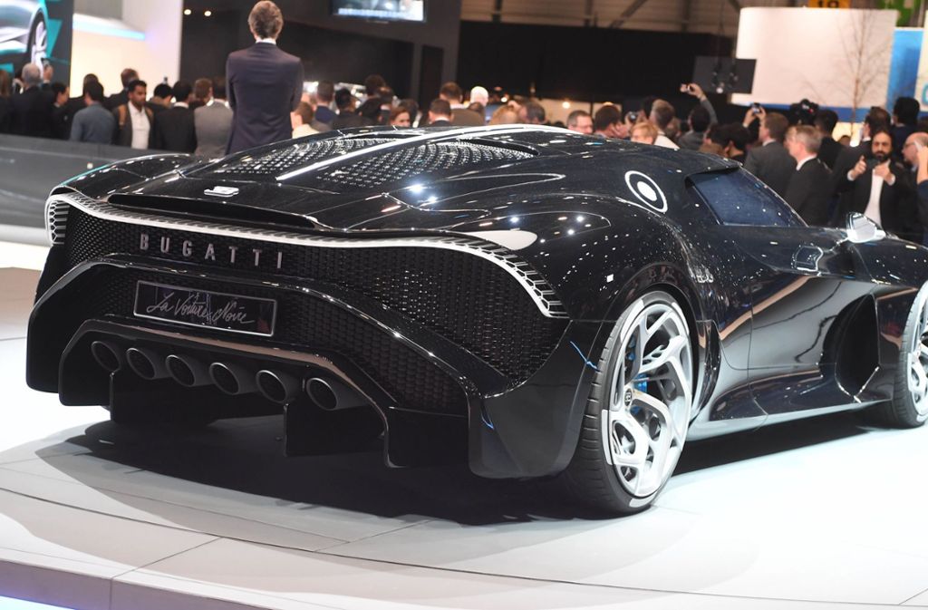 Das Einzelstück soll nach dem Vorbild des Bugatti 57 SC Atlantic gebaut worden sein.