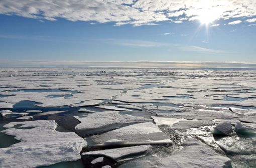 Der Umfang des arktischen Eises schrumpft immer weiter zusammen. Foto: dpa/Ulf Mauder