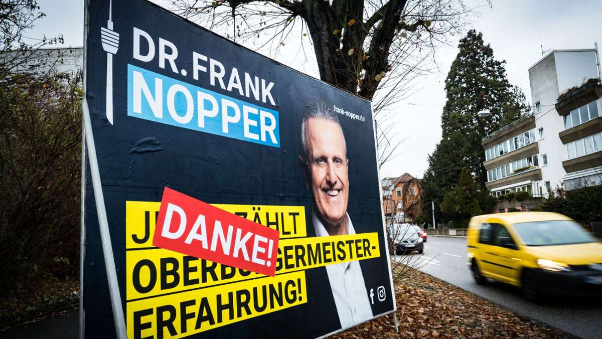 Kandidat fordert öffentliche Verhandlung: OB-Wahl in Stuttgart vor Gericht