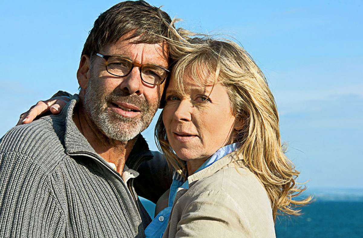 Marion Kracht und Sascha Hehn spielen Monika Bach und Richard Travis im ZDF-Film „Ein Sommer in Schottland“.