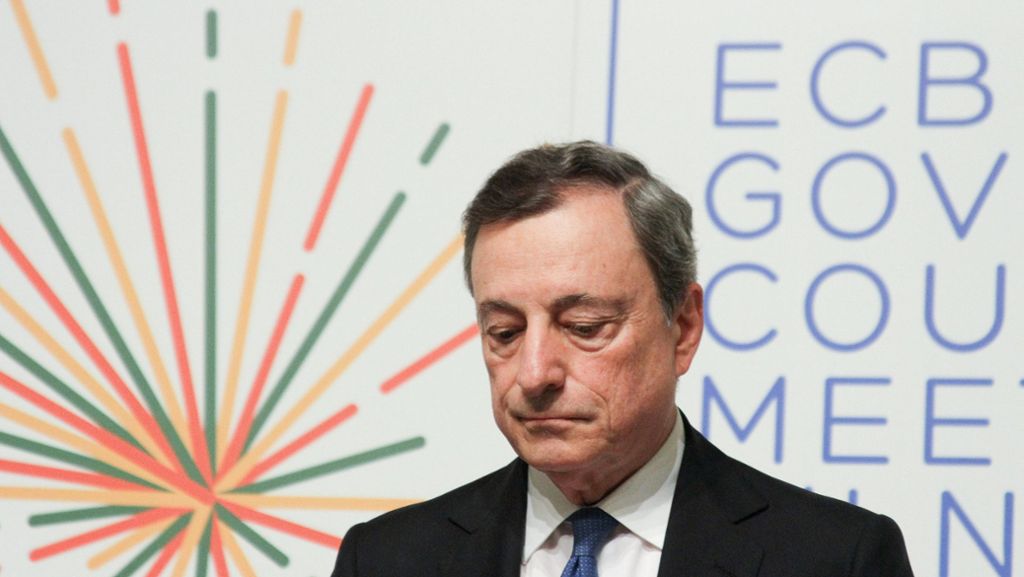Abschied von der EZB: Am Ende gibt es noch Lob für Mario Draghi