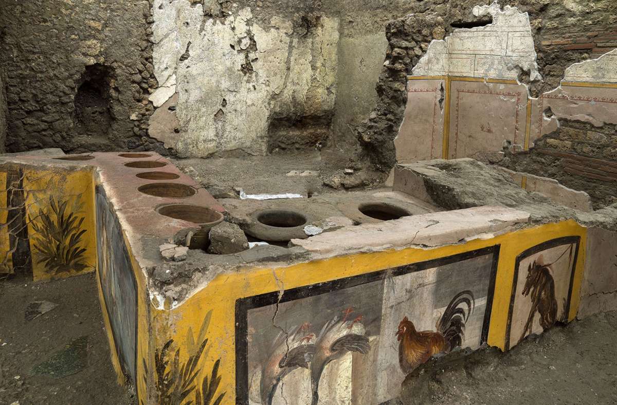 Die „Snack Bar“ sei eine der ältesten in Pompeji