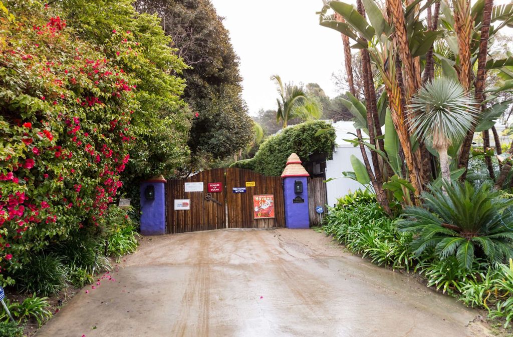 Die Feier fand am Donnerstag in Fishers Anwesen nördlich von Beverly Hills nahe Los Angeles statt.
