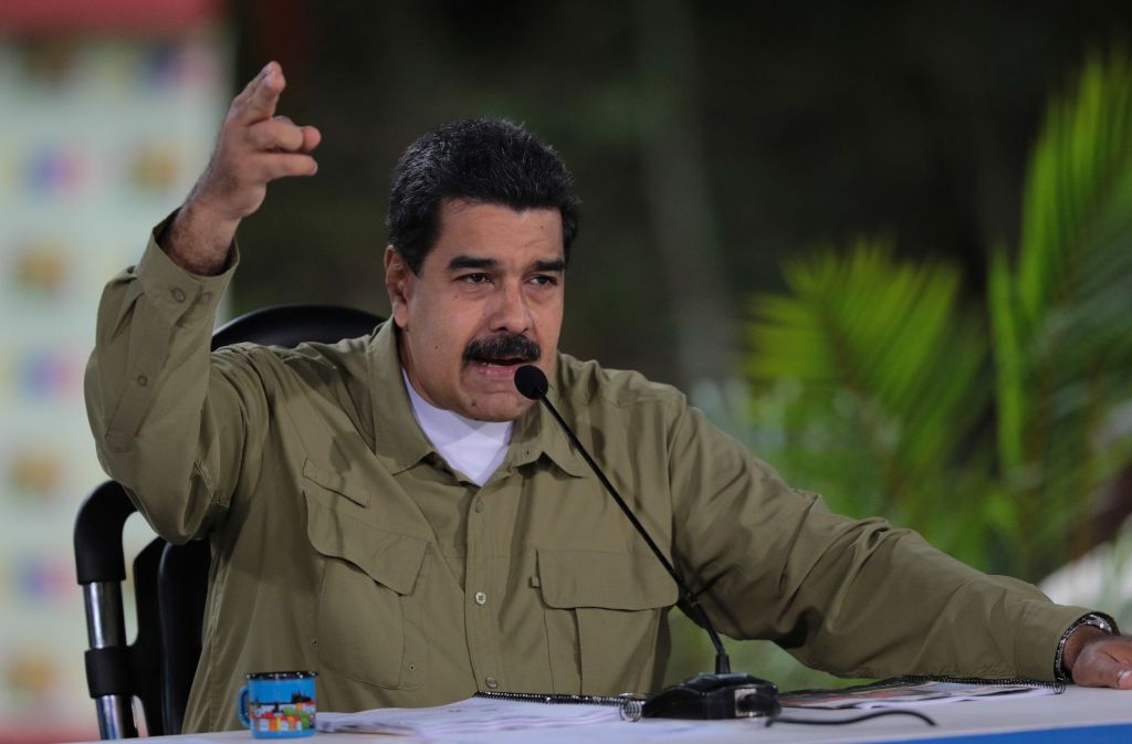 Präsident Maduro ist derzeit nicht zu Zugeständnissen bereit. Foto: dpa