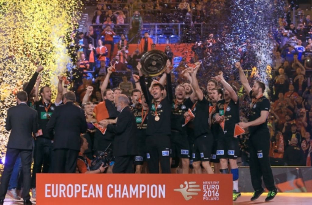 Die deutsche Handball-Mannschaft war die jüngste in der diesjährigen Europameisterschaft.