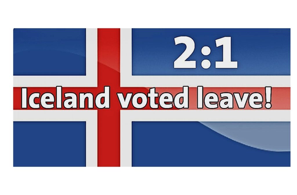 Diesen Exit haben die Isländer den Engländern gegen deren Willen verpasst.