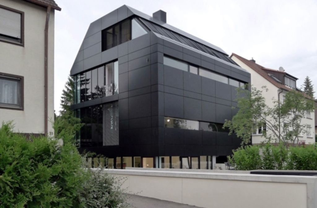 Haus K3 in Stuttgart. Architekt: Weis & Volkmann, Leipzig