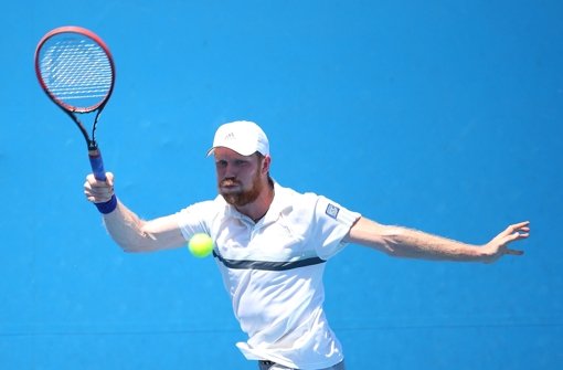 Matthias Bachinger scheitert bei den Australian Open. Foto: Getty Images AsiaPac