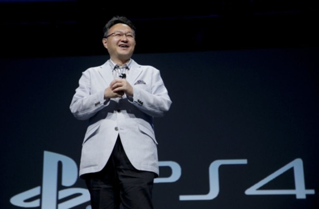 Sony-Manager Shuhei Yoshida auf der Computerspielmesse E3 in Los Angeles.