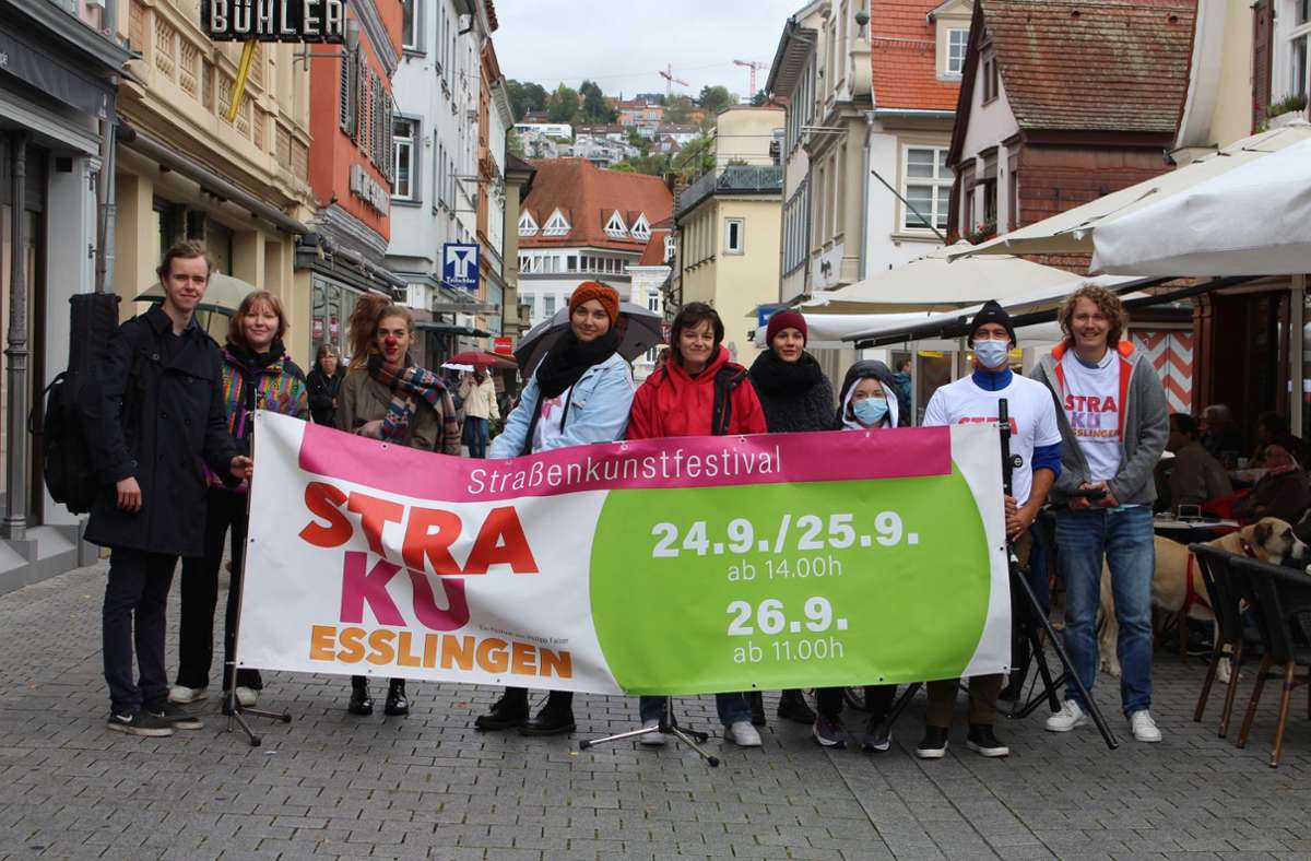 Weitere Impressionen des Esslinger Straßenkunstfestivals Straku.