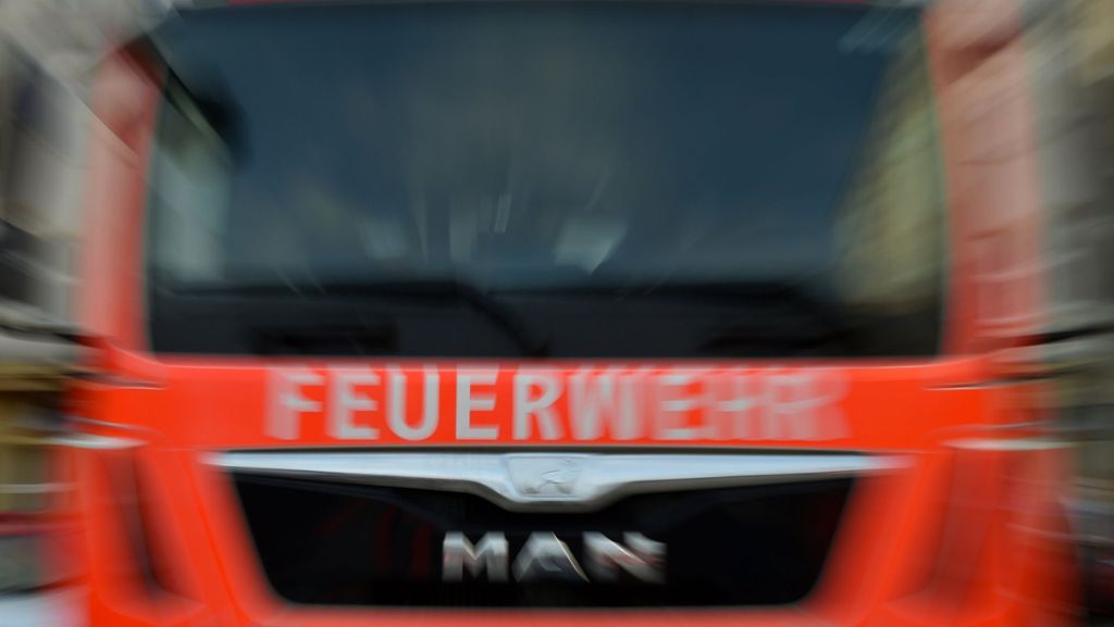 Oberboihingen im Kreis Esslingen: Schweißarbeiten lösen Brand aus