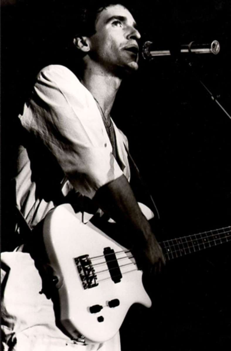 Saga-Sänger Michael Sadler im Jahr 1983 in der Schleyerhalle
