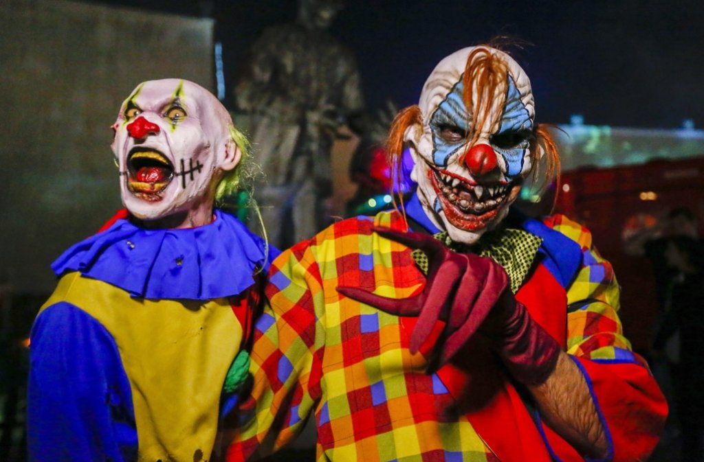 Grusel-Clowns in Deutschland: Aus diabolischem Spaß wird plötzlich blutiger Ernst.