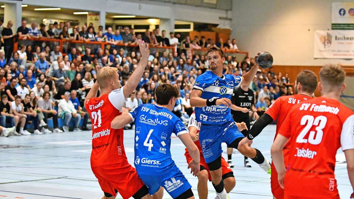 Handball-Württemberg-Liga: TSV Schmiden, TV Oeffingen, SV Fellbach: In Leonberg aus dem Loch klettern