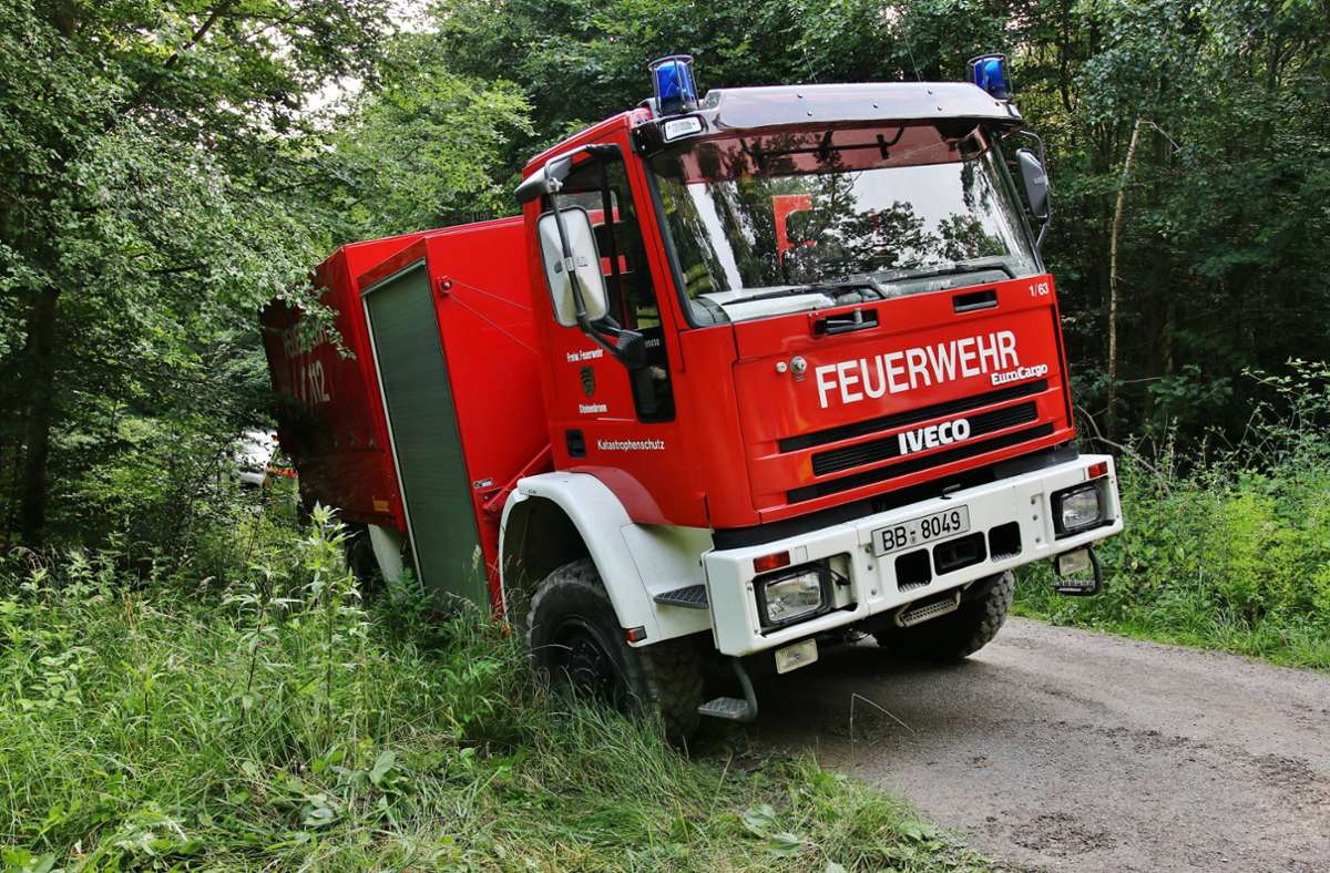 Auch die Feuerwehr war am Einsatz am 17. Juli 2021 beteiligt.