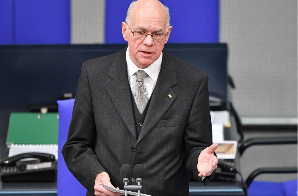 Bundestagspräsident Norbert Lammert nutzt die Wahl des Bundespräsidenten für eine starke Rede. Foto: dpa