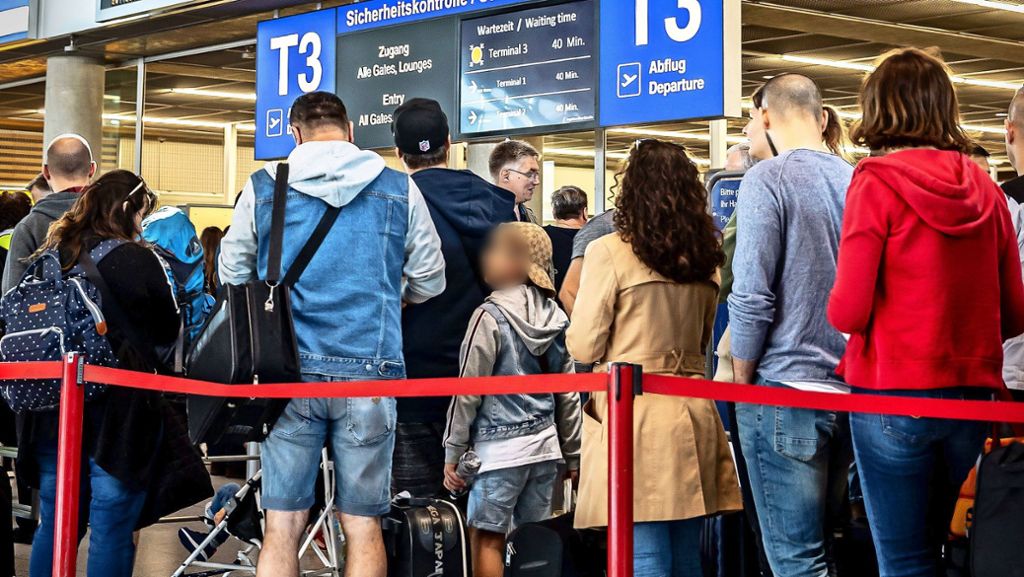 Stärkster Reisetag am Flughafen Stuttgart: 50 000 Passagiere an einem Tag