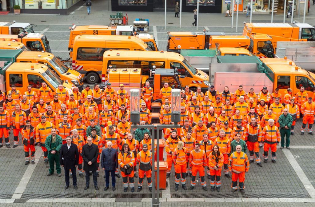 123 Stellen wurden für „Sauberes Stuttgart“ geschaffen, mehr als 100 davon sind schon besetzt. Nach weiteren Mitarbeitern wird gesucht.