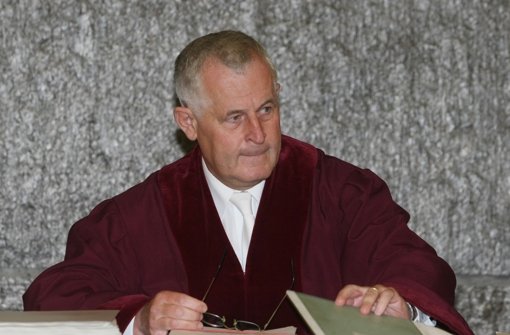 Klaus Tolksdorf, Präsident des Bundesgerichtshofs Foto: dpa