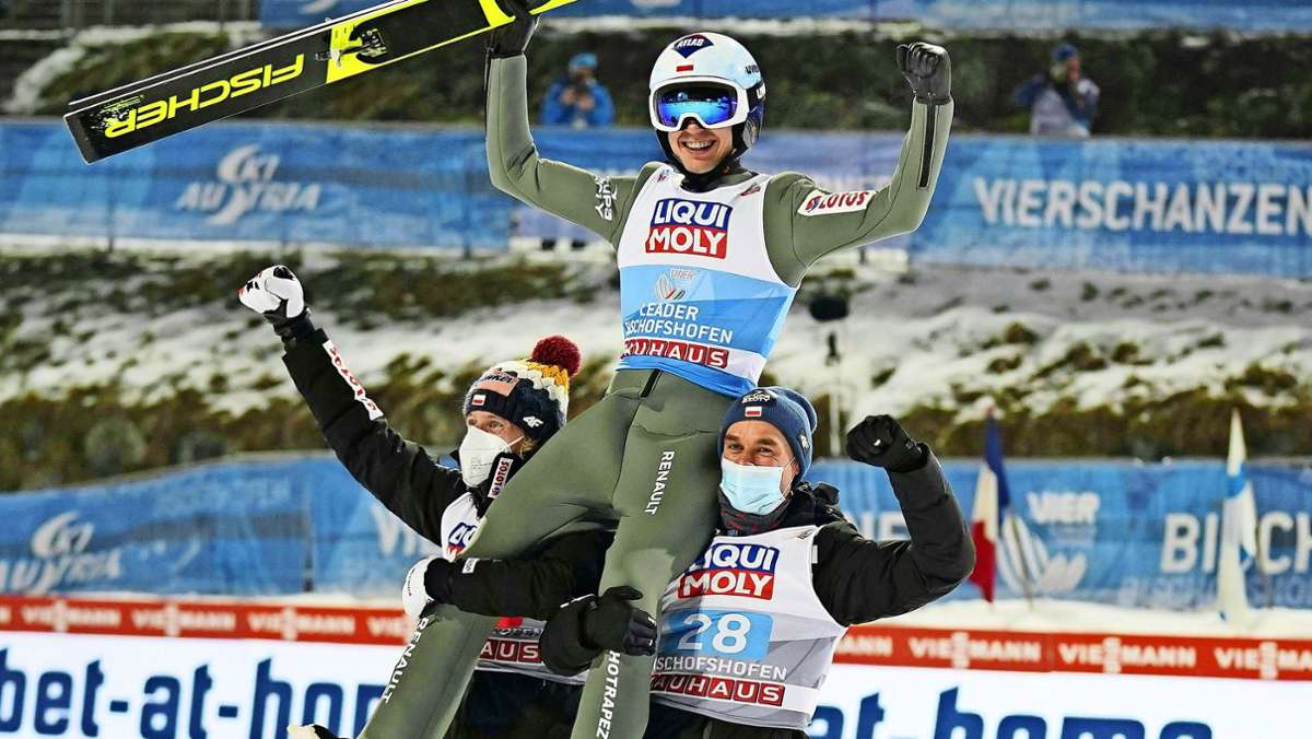 Skispringer Stoch triumphiert in Bischofshofen: König Kamil beherrscht die Tournee