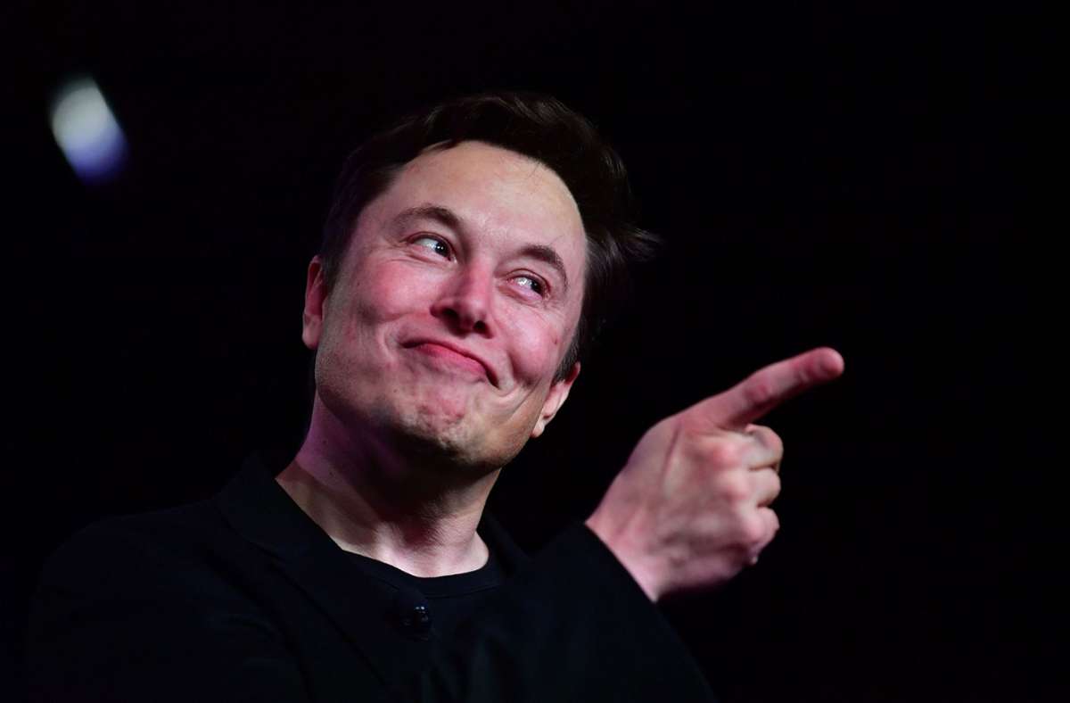 Elon Musk ist der Chef des Elektroauto-Herstellers Tesla und Aktien der Firma machen den Großteil seines Milliardenvermögens aus. Er gilt als einer der reichsten Menschen der Welt. Foto: AFP/FREDERIC J. BROWN